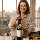 Abridor de Vinho Elétrico Premium 4 em 1 Completo